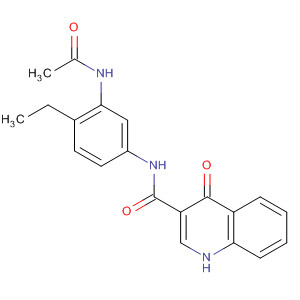 N-(3-acetylamino-4-ethyl-phenyl)-4-oxo-1h-quinoline-3-carboxamide Structure,873051-65-1Structure