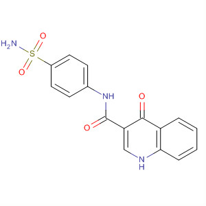 4-氧代-n-(4-磺?；交?-1H-喹啉-3-羧酰胺結(jié)構(gòu)式_873051-80-0結(jié)構(gòu)式