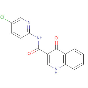 N-(5-chloro-2-pyridinyl)-1,4-dihydro-4-oxo-3-quinolinecarboxamide Structure,873051-85-5Structure