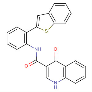 N-(2-(benzo[b]thiophen-2-yl)phenyl)-1,4-dihydro-4-oxoquinoline-3-carboxamide Structure,873051-87-7Structure