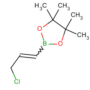 2-(3-Chloroprop-1-en-1-yl)-4,4,5,5-tetramethyl-1,3,2-dioxaborolane Structure,873077-21-5Structure