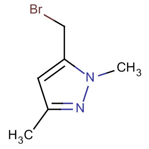 5-(Bromomethyl)-1,3-dimethyl-1h-pyrazole Structure,873191-23-2Structure