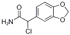 2-(1,3-Benzodioxol-5-yl)-2-chloroacetamide Structure,873380-46-2Structure