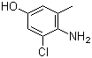 4-Amino-3-chloro-5-methylphenol Structure,873417-25-5Structure