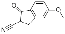 2,3-Dihydro-5-methoxy-1-oxo-1h-indene-2-carbonitrile Structure,873422-55-0Structure