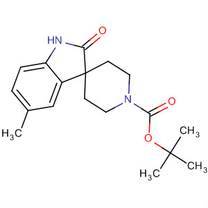 Tert-butyl 5-methyl-2-oxospiro[indoline-3,4-piperidine]-1-carboxylate Structure,873779-31-8Structure