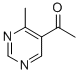 Ethanone,1-(4-methyl-5-pyrimidinyl)- Structure,87379-42-8Structure