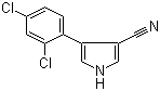 4-(2,4-Dichlorophenyl)-1H-pyrrole-3-carbonitrile Structure,87388-06-5Structure