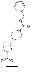 4-(1-Boc-pyrrolidin-3-yl )-1-cbz-piperazine Structure,874218-27-6Structure