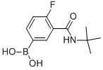 3-(Tert-Butylcarbamoyl)-4-fluorophenylboronic acid Structure,874219-26-8Structure