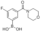 3-Fluoro-5-(morpholine-4-carbonyl)phenylboronic acid Structure,874219-40-6Structure