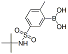 N-tert-Butyl 3-borono-4-methylbenzenesulfonamide Structure,874219-47-3Structure