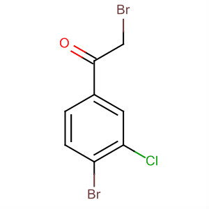 2-Bromo-1-(4-bromo-3-chlorophenyl)ethanone Structure,87427-57-4Structure