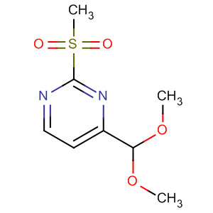 4-(Dimethoxymethyl)-2-(methylsulfonyl)pyrimidine Structure,874279-26-2Structure