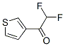 Ethanone,2,2-difluoro-1-(3-thienyl)- Structure,874279-92-2Structure