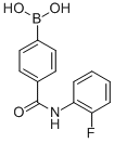 4-(2-Fluorophenylcarbamoyl)phenylboronic acid Structure,874288-06-9Structure