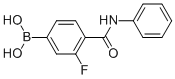 3-Fluoro-4-(phenylcarbamoyl)benzeneboronic acid Structure,874288-40-1Structure