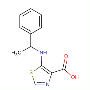 5-(1-Phenyl-ethylamino)-thiazole-4-carboxylic acid Structure,874288-86-5Structure