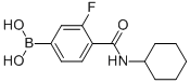 4-(Cyclohexylcarbamoyl)-3-fluorobenzeneboronic acid Structure,874289-11-9Structure