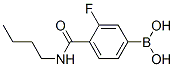 N-Butyl 4-borono-2-fluorobenzamide Structure,874289-17-5Structure