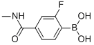 (2-Fluoro-4-(methylcarbamoyl)phenyl)boronic acid Structure,874289-23-3Structure