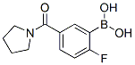 2-Fluoro-5-(pyrrolidine-1-carbonyl)phenylboronic acid Structure,874289-42-6Structure