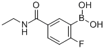 5-(Ethylcarbamoyl)-2-fluorobenzeneboronic acid Structure,874289-45-9Structure