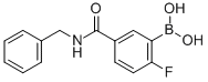 5-(Benzylcarbamoyl)-2-fluorobenzeneboronic acid Structure,874289-53-9Structure