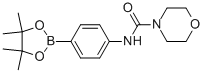 4-Morpholinecarboxamide,n-(4-(4,4,5,5-tetramethyl-1,3,2-dioxaborolan-2-yl)phenyl) Structure,874290-97-8Structure