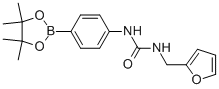 4-(3-Furfurylureido)phenylboronic acid, pinacol ester Structure,874297-85-5Structure