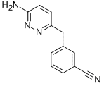 Benzonitrile,3-[(6-amino-3-pyridazinyl)methyl]- Structure,874338-92-8Structure