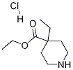 4-Ethyl-4-Piperidinecarboxylic acid,ethyl ester hydrochloride Structure,874365-39-6Structure