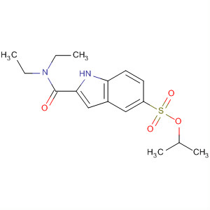 2-Diethylcarbamoyl-1h-indole-5-sulfonic acid isopropyl ester Structure,874373-20-3Structure