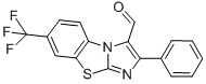 2-Phenyl-7-(trifluoromethyl)imidazo[2,1-b]benzothiazole-3-carboxaldehyde Structure,874772-67-5Structure