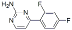 4-(2,4-Difluorophenyl)pyrimidin-2-amine Structure,874779-68-7Structure