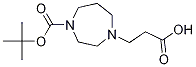 3-[4-(Tert-butoxycarbonyl)-1,4-diazepan-1-yl]propanoic acid Structure,874801-64-6Structure