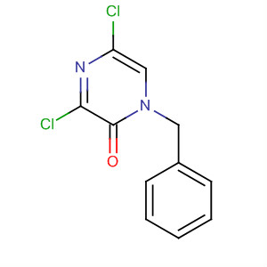 1-Benzyl-3,5-dichloropyrazin-2(1h)-one Structure,87486-35-9Structure