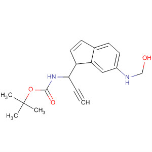 Tert-butyl 2,3-dihydro-5-isocyanato-1h-inden-3-ylprop-2-ynylcarbamate Structure,875018-30-7Structure