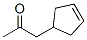 2-Propanone, 1-(3-cyclopenten-1-yl)-(9ci) Structure,87514-66-7Structure