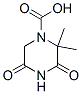 1-Piperazinecarboxylic acid,2,2-dimethyl-3,5-dioxo- Structure,875256-25-0Structure