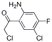 Ethanone,1-(2-amino-5-chloro-4-fluorophenyl)-2-chloro- Structure,875305-89-8Structure