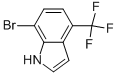 7-Bromo-5-(trifluoromethyl)-1h-indole Structure,875306-23-3Structure