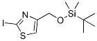 4-(((Tert-butyldimethylsilyl)oxy)methyl)-2-iodothiazole Structure,875548-60-0Structure