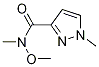 N-methoxy-n,1-dimethyl-1h-pyrazole-3-carboxamide Structure,875553-40-5Structure