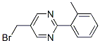 Pyrimidine, 5-(bromomethyl)-2-(2-methylphenyl)- (9ci) Structure,875777-66-5Structure