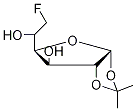 6-Deoxy-6-fluoro-1,2-o-isopropylidene-alpha-d-glucofuranose Structure,87586-05-8Structure