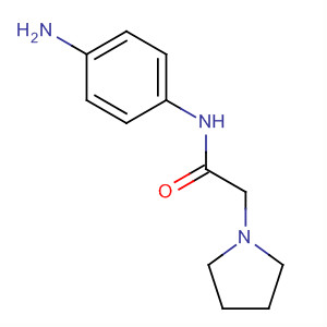 N-(4-aminophenyl)-2-(pyrrolidin-1-yl)acetamide Structure,875923-90-3Structure