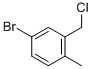 4-Bromo-2-(chloromethyl)-1-methylbenzene Structure,87604-18-0Structure