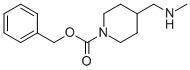 Benzyl 4-((methylamino)methyl)piperidine-1-carboxylate Structure,876316-35-7Structure