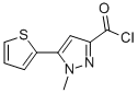 1-Methyl-5-thien-2-yl-1H-pyrazole-3-carbonyl chloride Structure,876316-46-0Structure